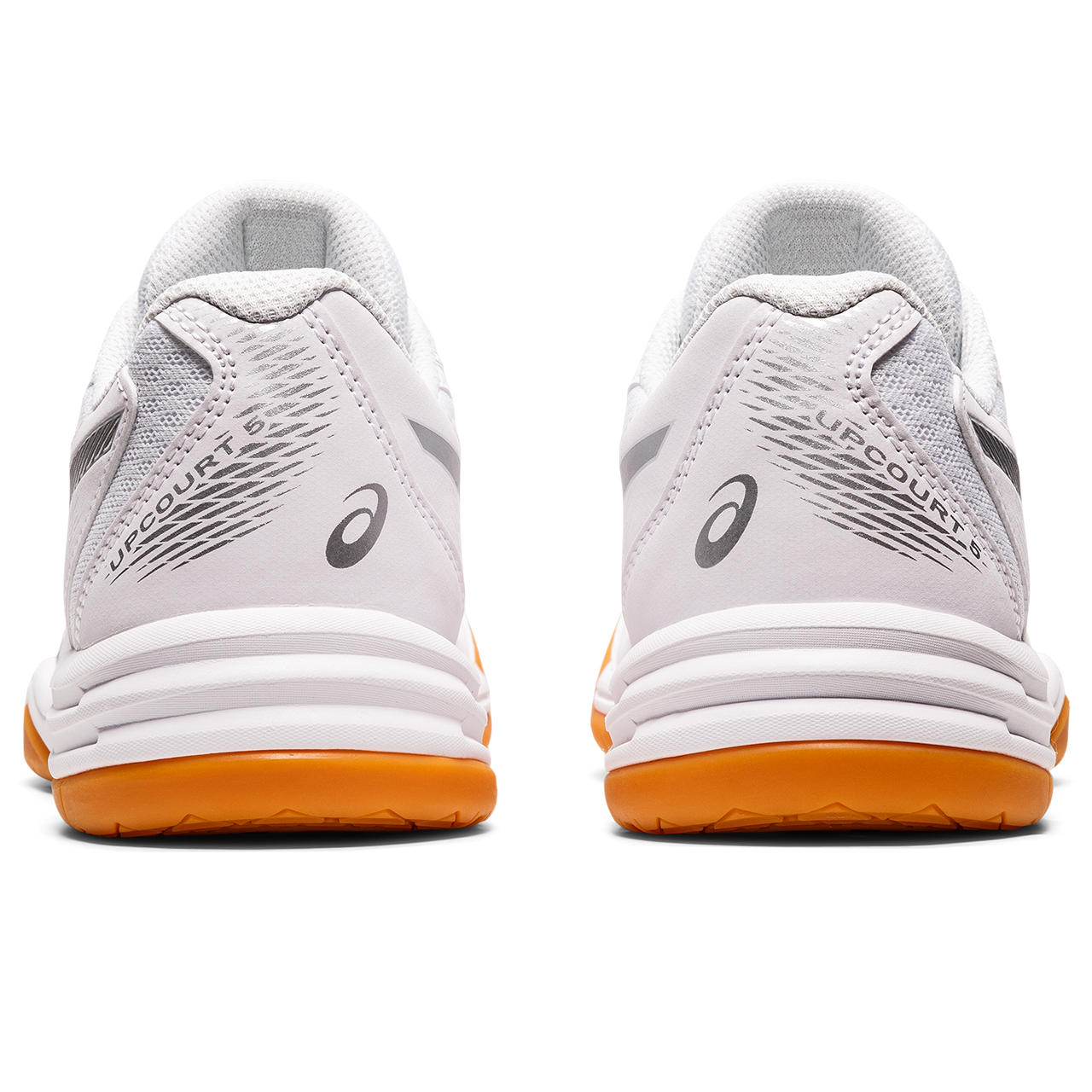 Asics Gel Upcourt 5 Women's Indoor Court Shoe (White/Pure Silver)