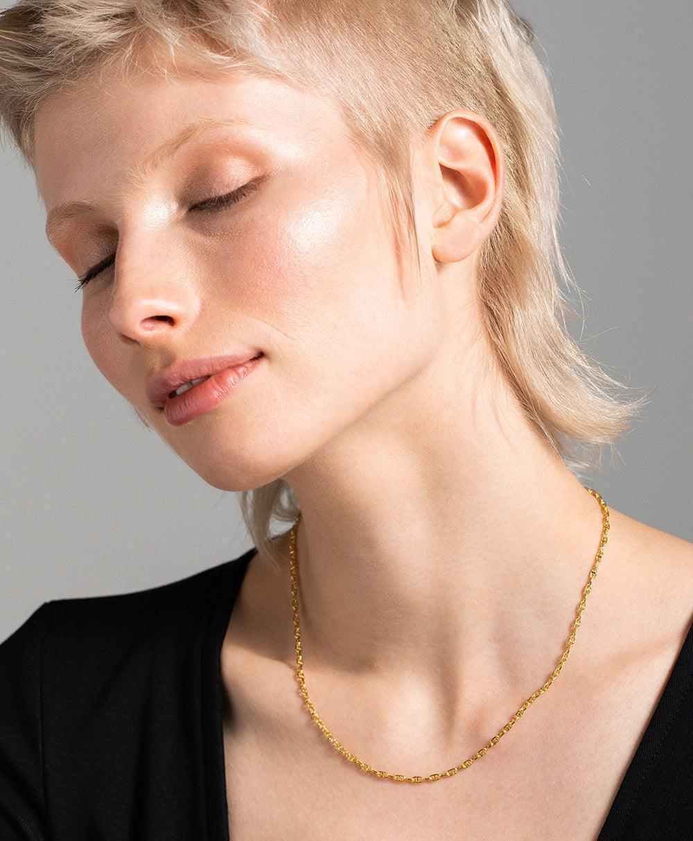 Alma Necklace 18ct Gold Plated、mySite、botmansion