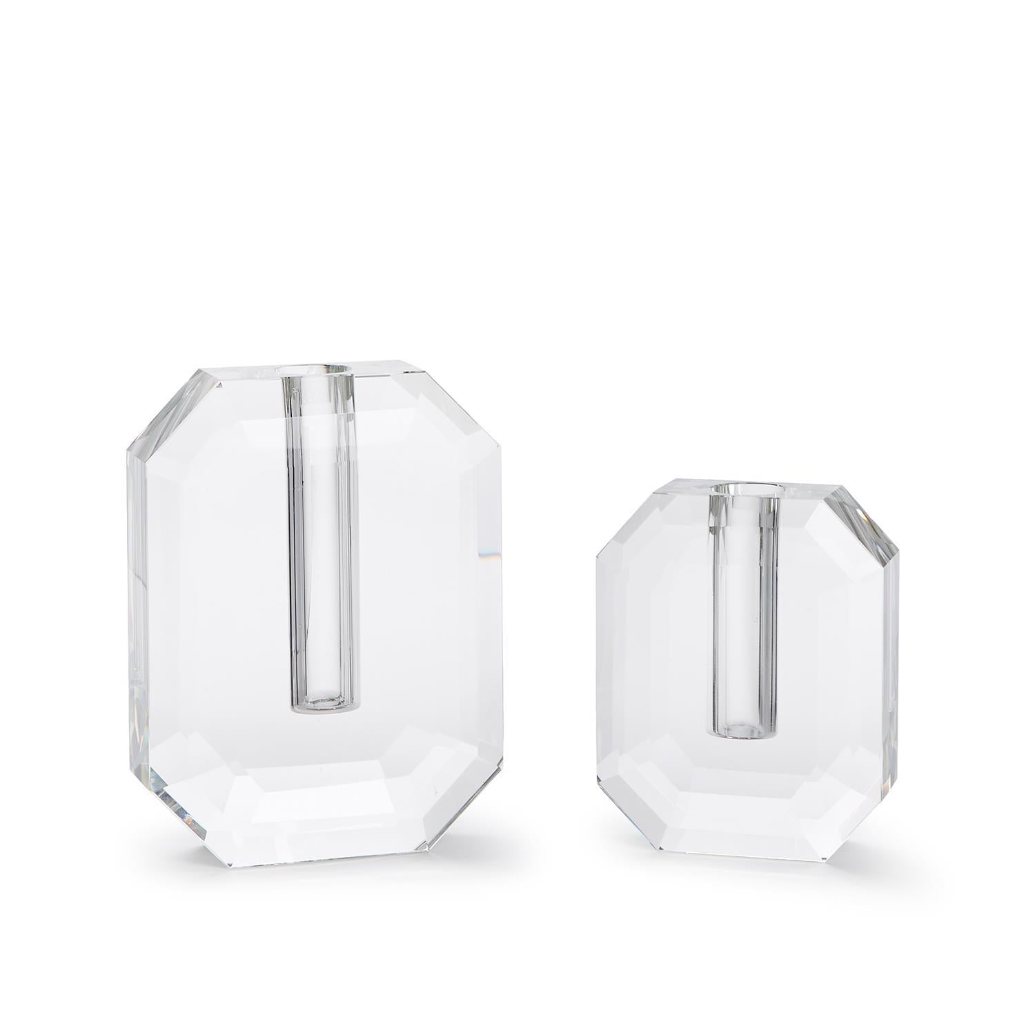  Set of 2 Radiant Crystal Vases、mySite、elrpsem3k