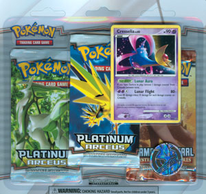 Platinum Arceus x2 & Diamond Pearl Cresselia 3-Pack Blister、mySite、waistdrama