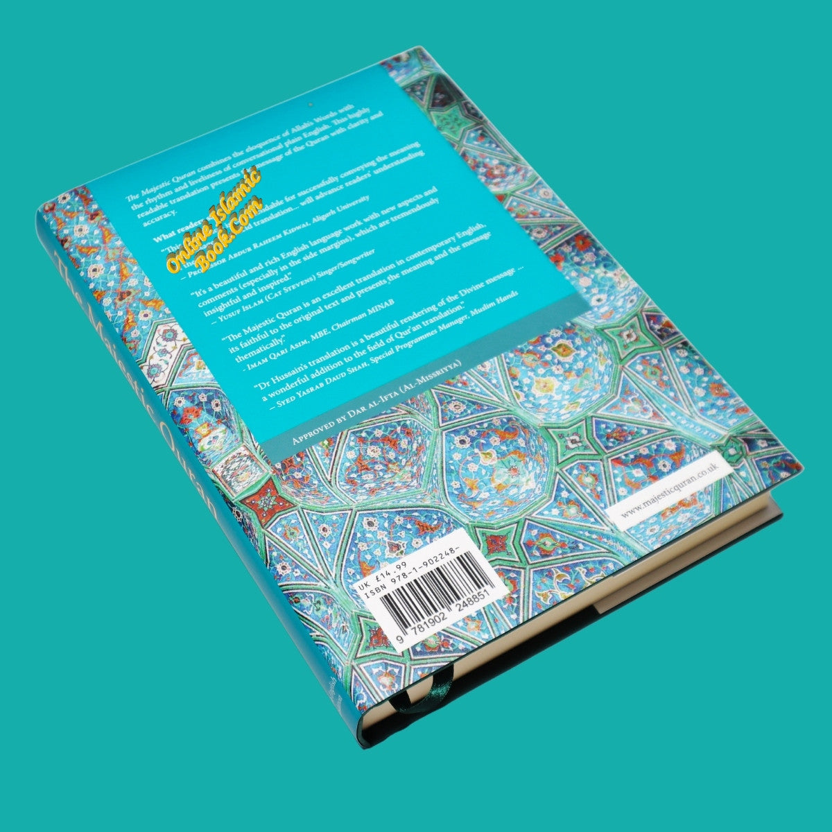 The Majestic Quran : A Plain English Translation (Uthmani Script)、mySite、topwebapps