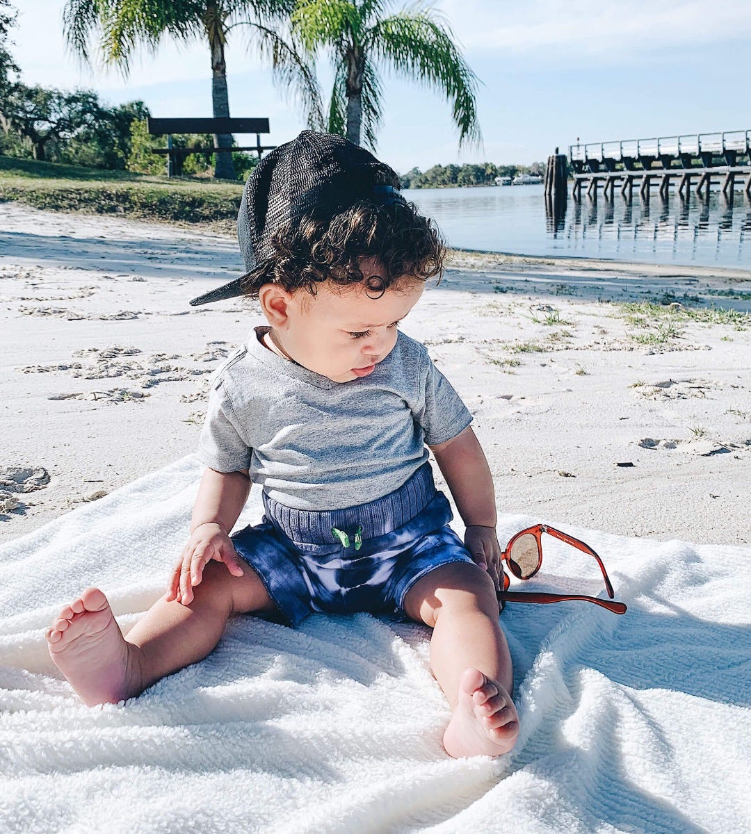 Short Sleeve Signature Organic Baby V Neck Tee、mySite、g9winljtr