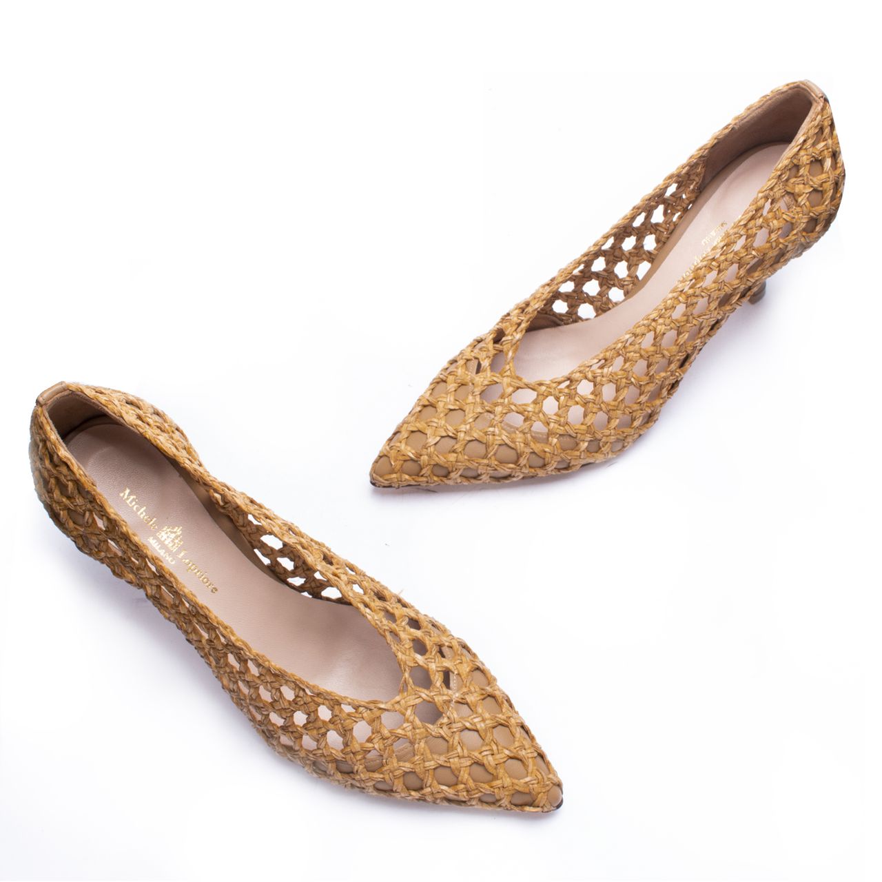 Michele Lopriore Woven Pump、mySite、noshort