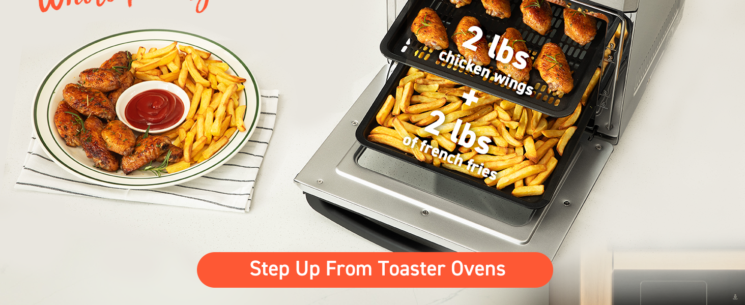 Large air fryer oven 