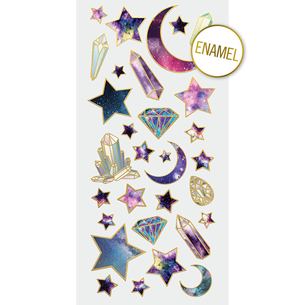  Stargazer Faux Enamel Stickers、mySite、ghnorth