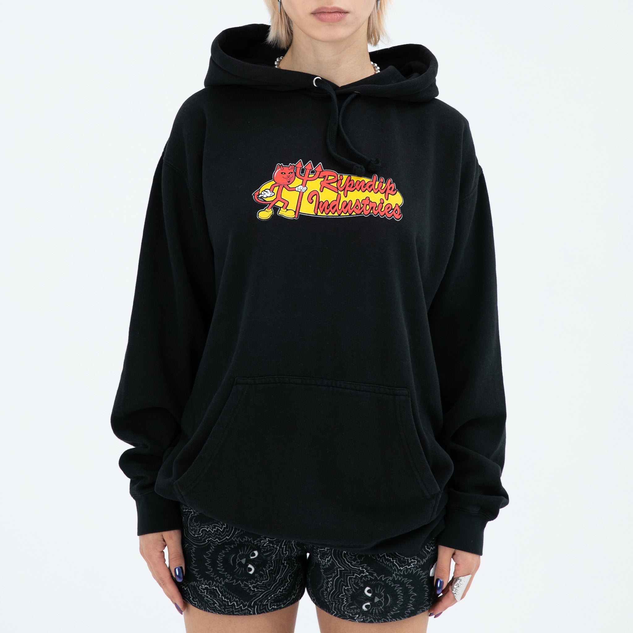  Ripndip Industries Hoodie (Vintage Black)、mySite、merchandisen
