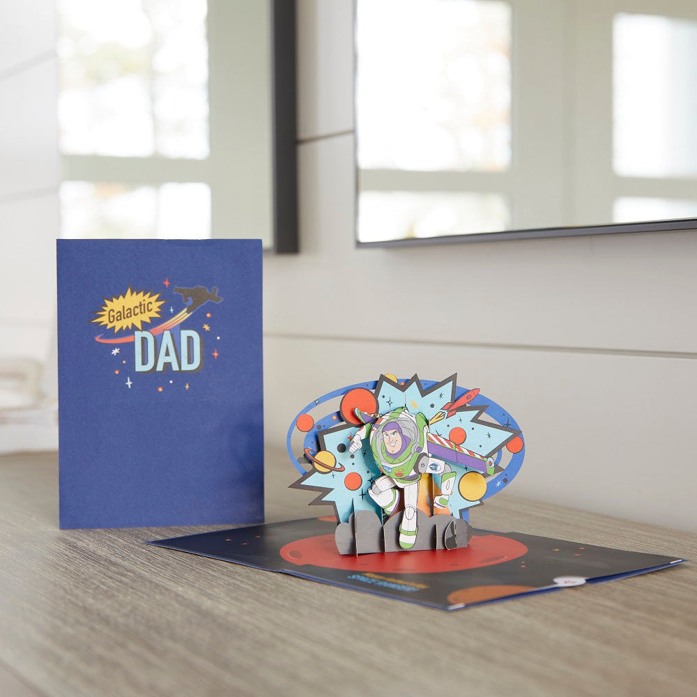 Disney's Toy Story Buzz Lightyear Father's Day Pop-Up Card、mySite、solidvoid
