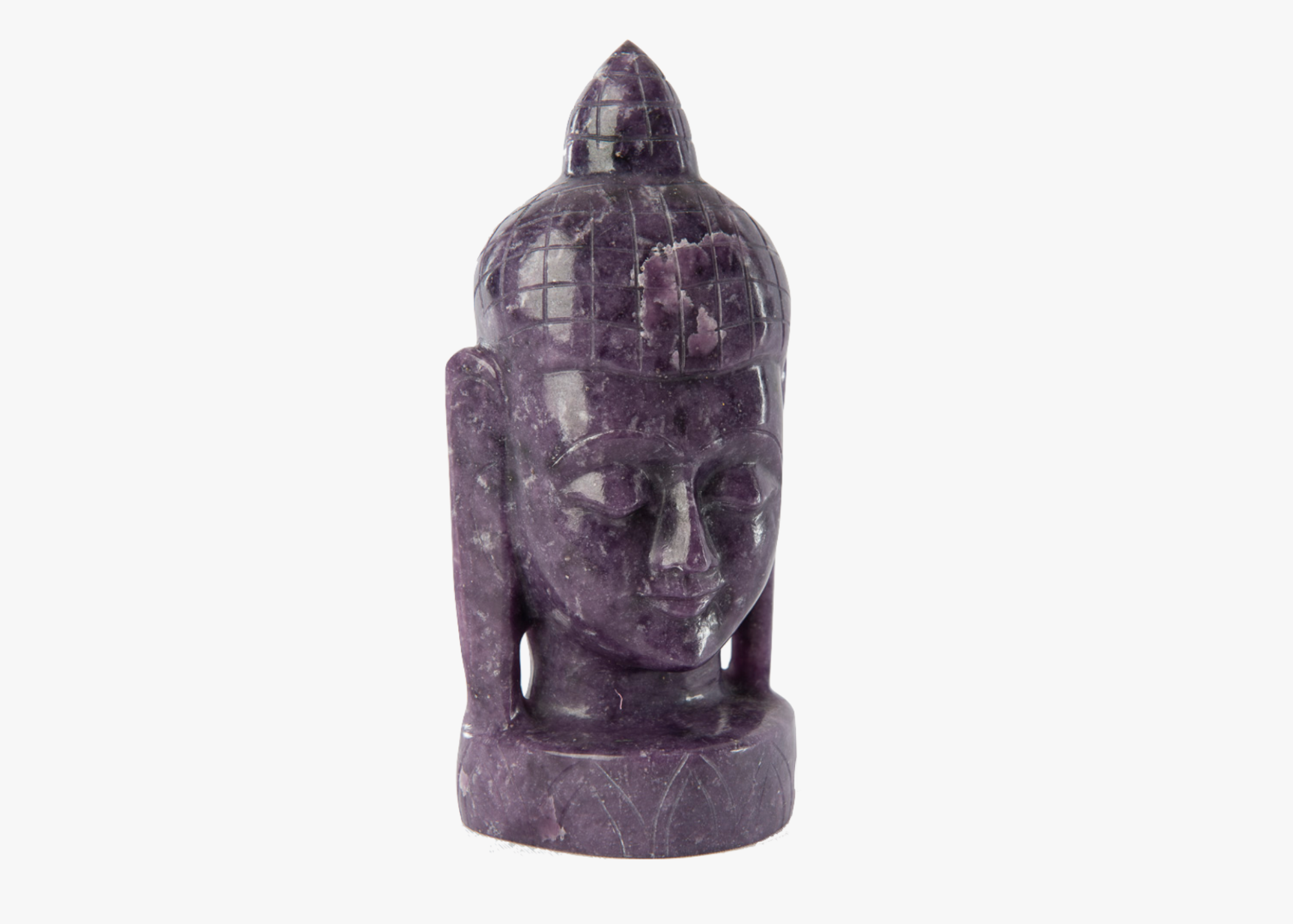 Buddha Head - Lepidolite (18cm)、mySite、topwebapps