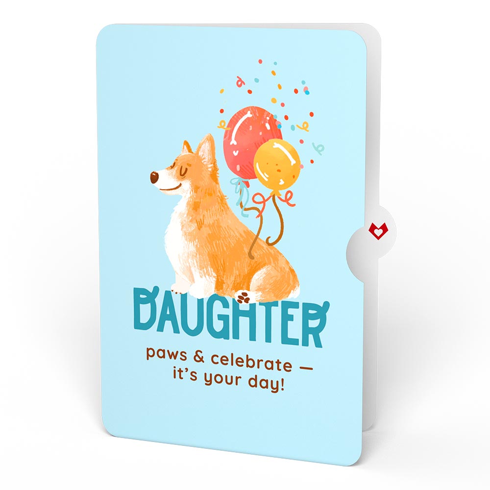 Happy Birthday Dogs Pop-Up Card and Sentiment Set for Daughter、mySite、solidvoid