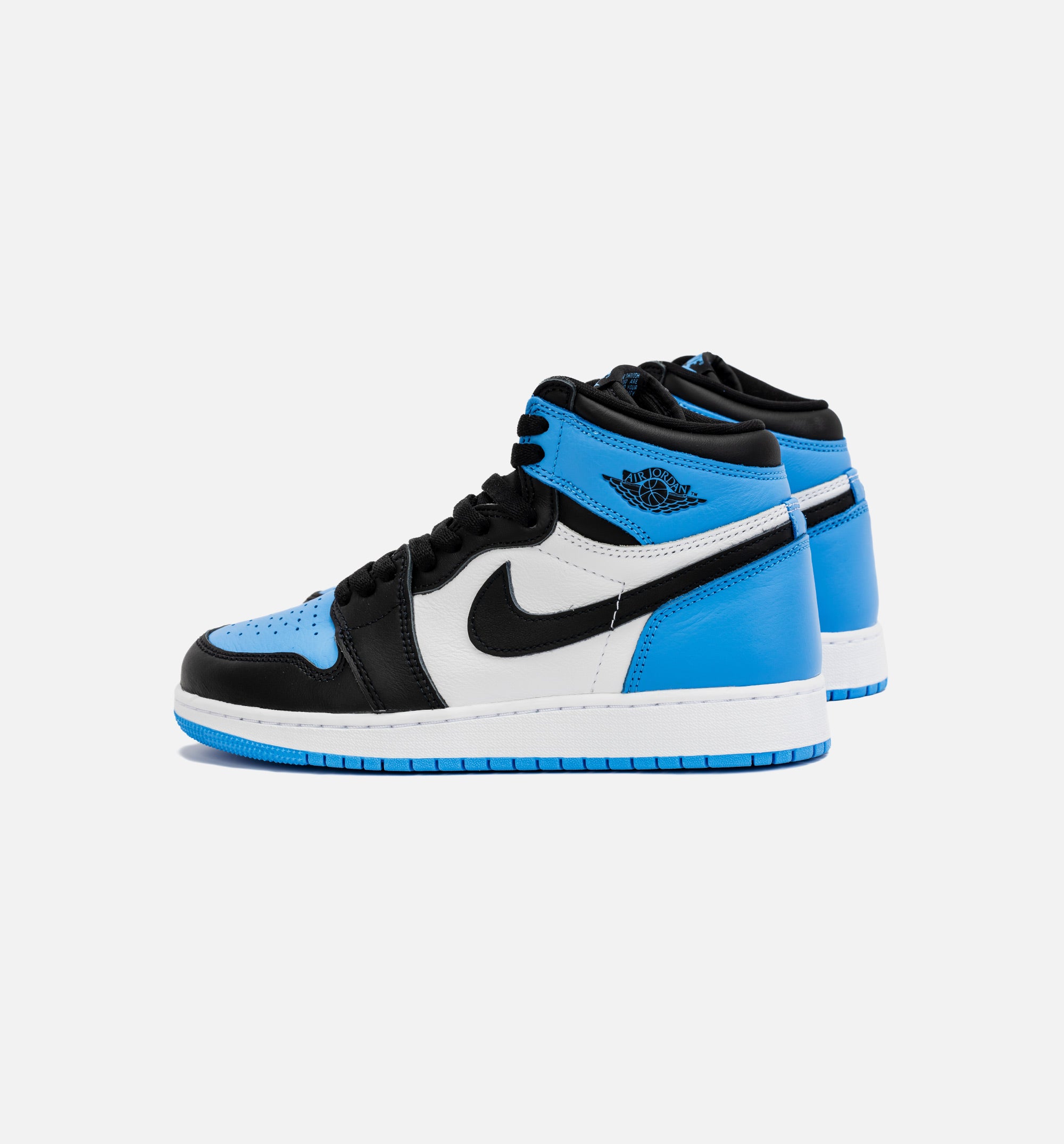 Air Jordan 1 Retro High OG University Blue Grade School Lifestyle Shoe - Black/Blue、mySite、dreamappss