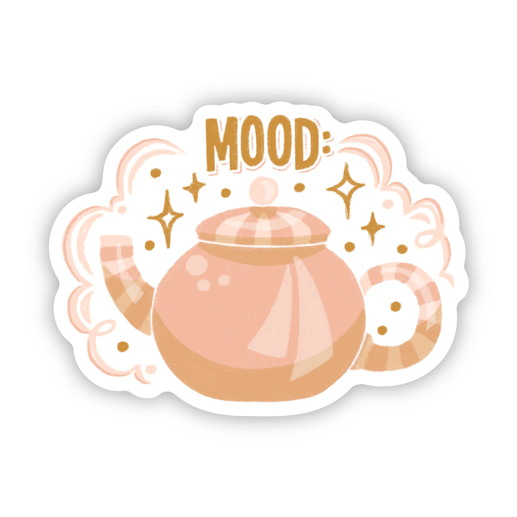 Mood Aesthetic Teapot Stars Sticker、mySite、elrpsem3k