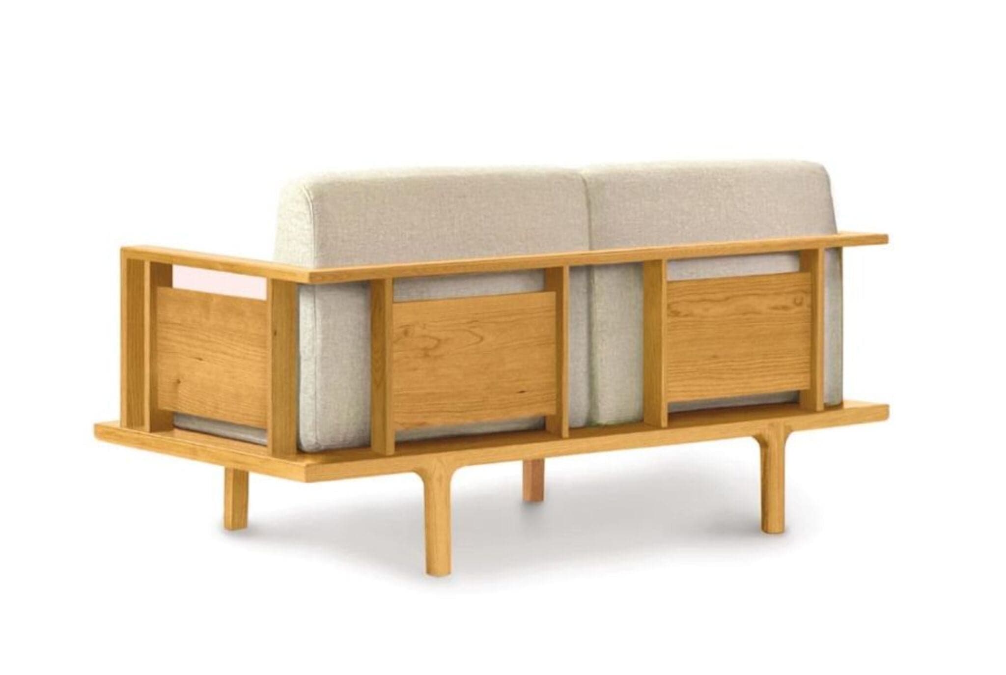 Copeland Sierra Loveseat with Wood Panels、mySite、neckold