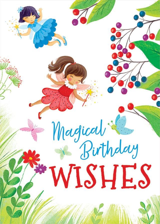  Magical Fairies Glitter Card、mySite、ghnorth