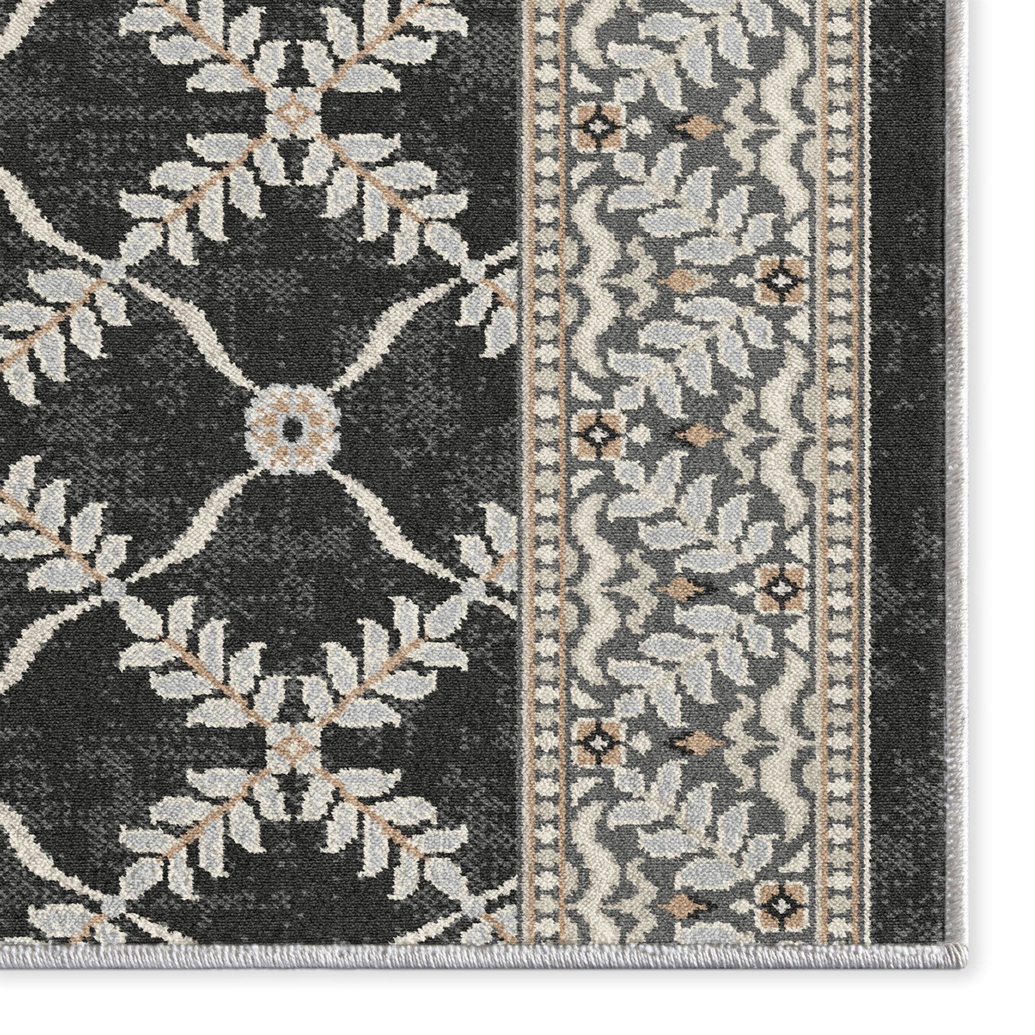 Custom Size Runner Regency Lattice Midnight Ash Choose Your Width x Choose Your Length Hallway Runner Rug、mySite、gigharbornorthrealestate