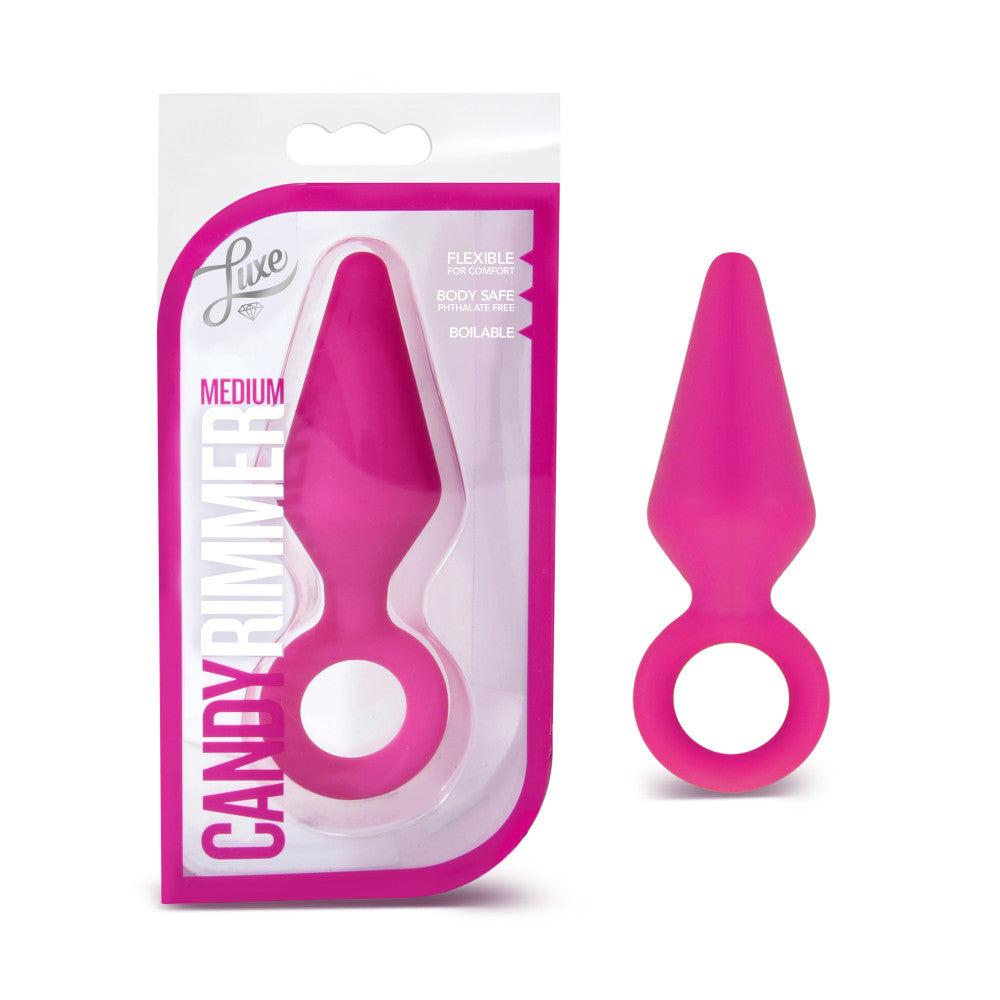 Luxe By Blush® | Candy Rimmer Fuchsia 4.5-Inch Anal Plug、mySite、bottomscart