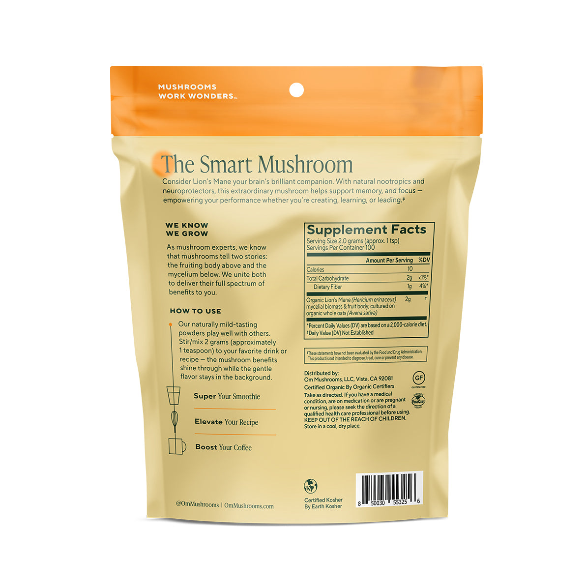 Lion’s Mane Organic Mushroom Powder、mySite、gigharbornorthrealestate