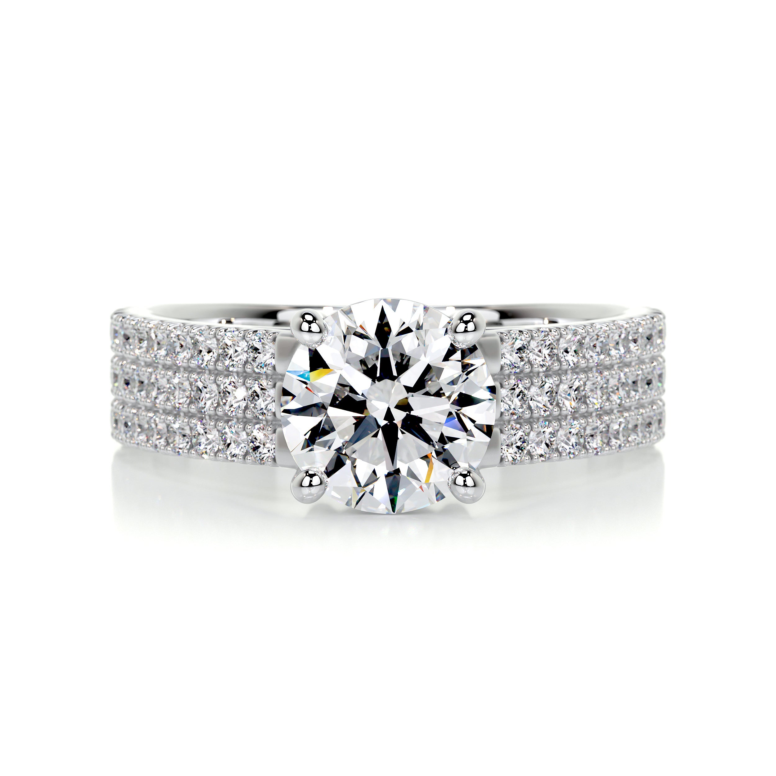 Jillian Diamond Engagement Ring -14K White Gold、mySite、hinf8tx79