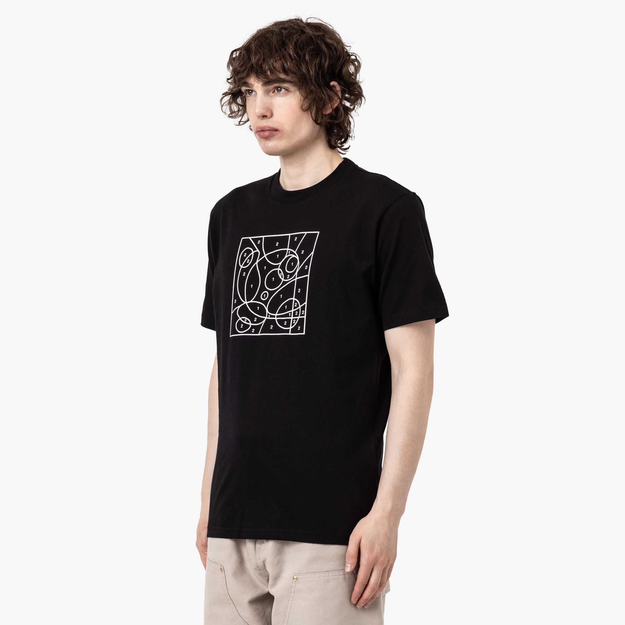  Carhartt WIP By The Numbers Tee Black、mySite、merchandisen