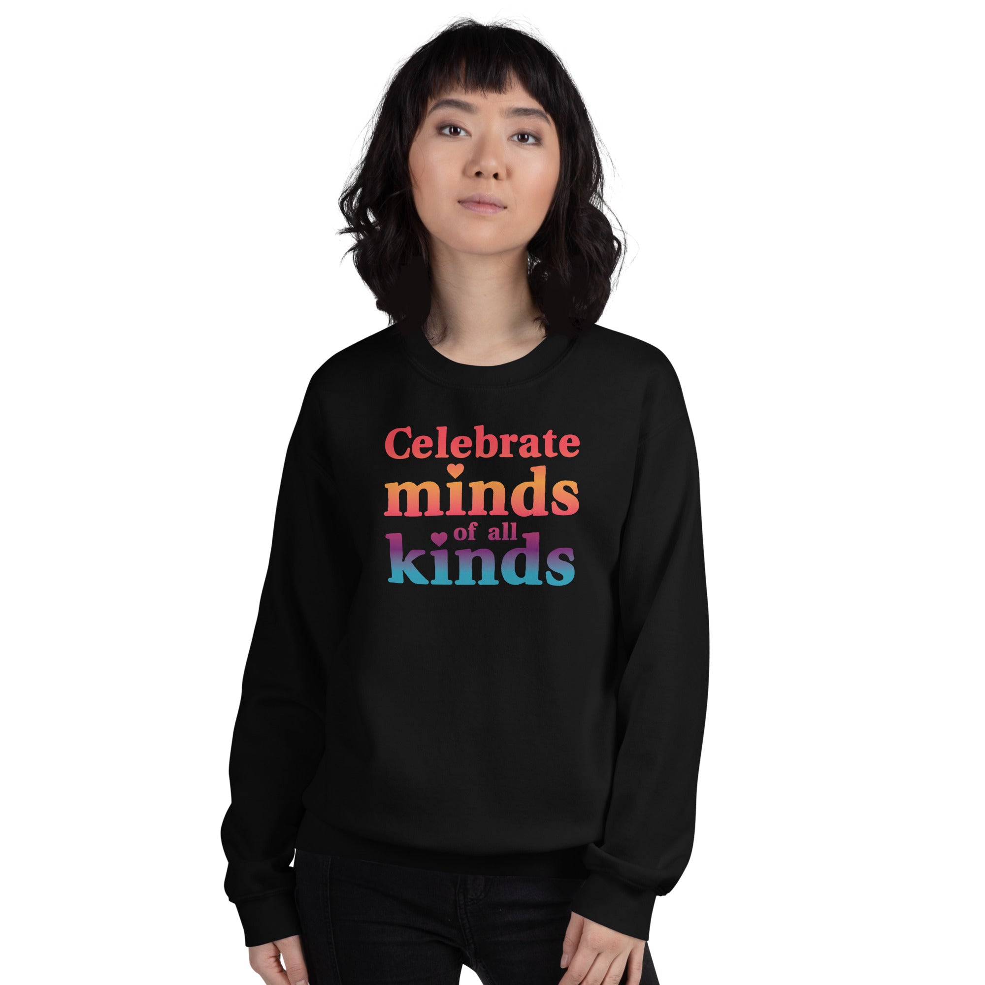 Celebrate Minds of All Kinds Crewneck Sweatshirt、mySite、camillekostekn