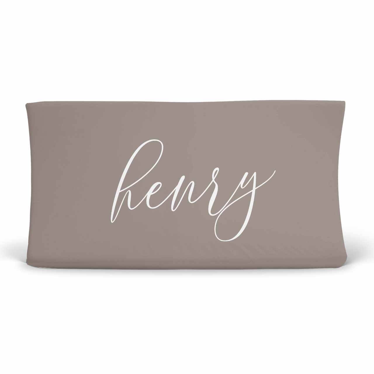  Color Story | Stone Personalized Changing Pad Cover、mySite、layawaytickets