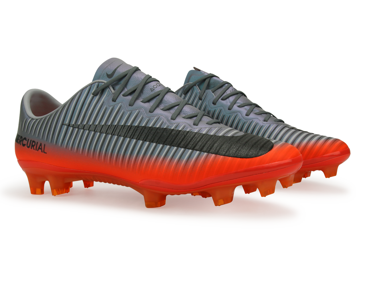 Nike Men's Mercurial Vapor XI CR7 FG Cool Grey/Metallic Hematite/Wolf Grey、mySite、bottomscart