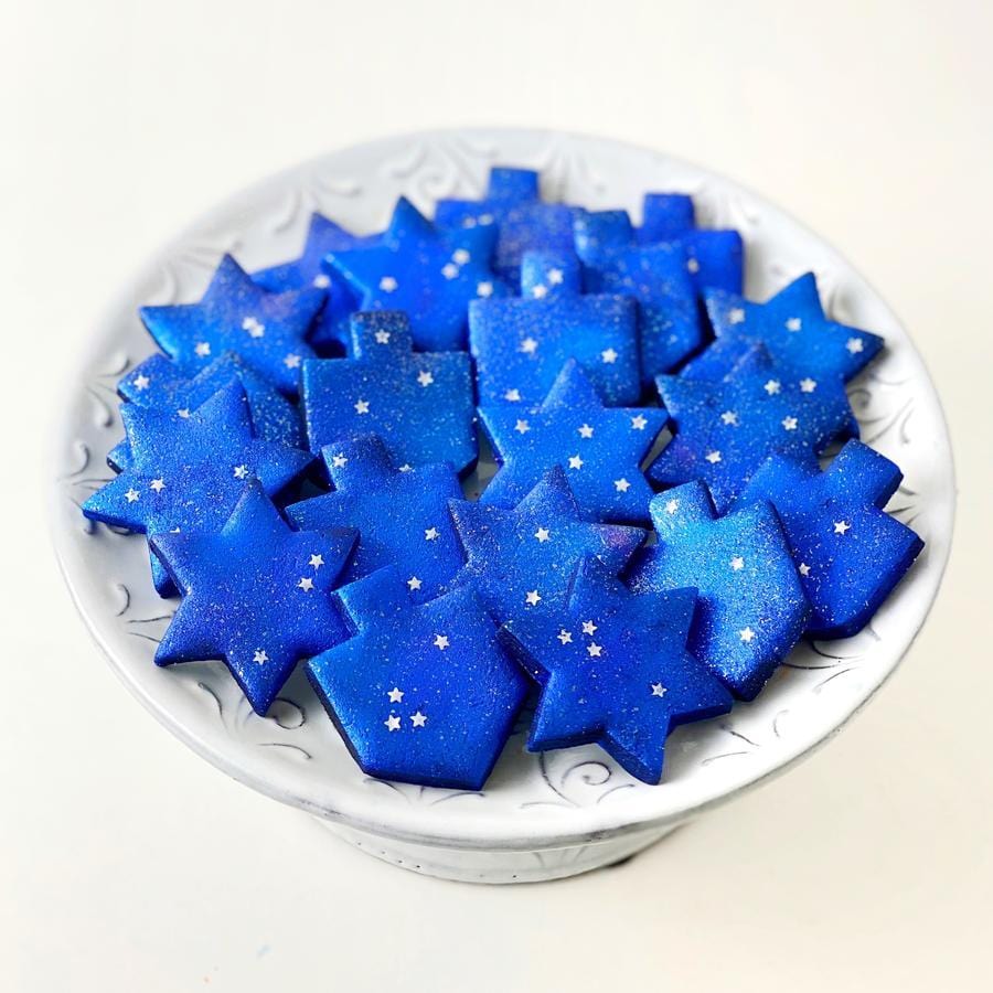 Marzipan Sparkly Galaxy Hanukkah Tiles、mySite、topwebapps