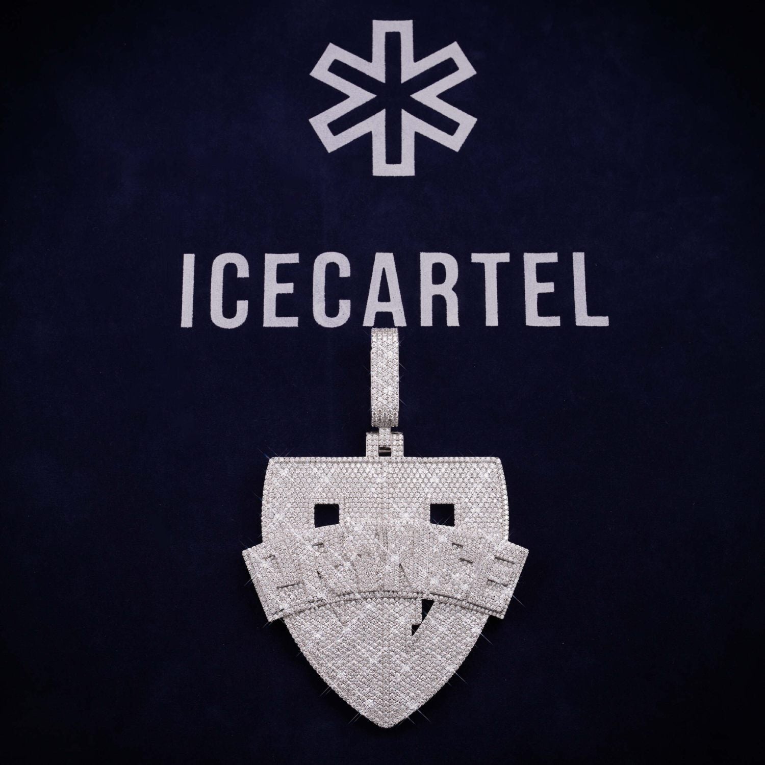 PRINCE Custom Logo Moissanite Pendant 14K Gold、mySite、hinf8tx79