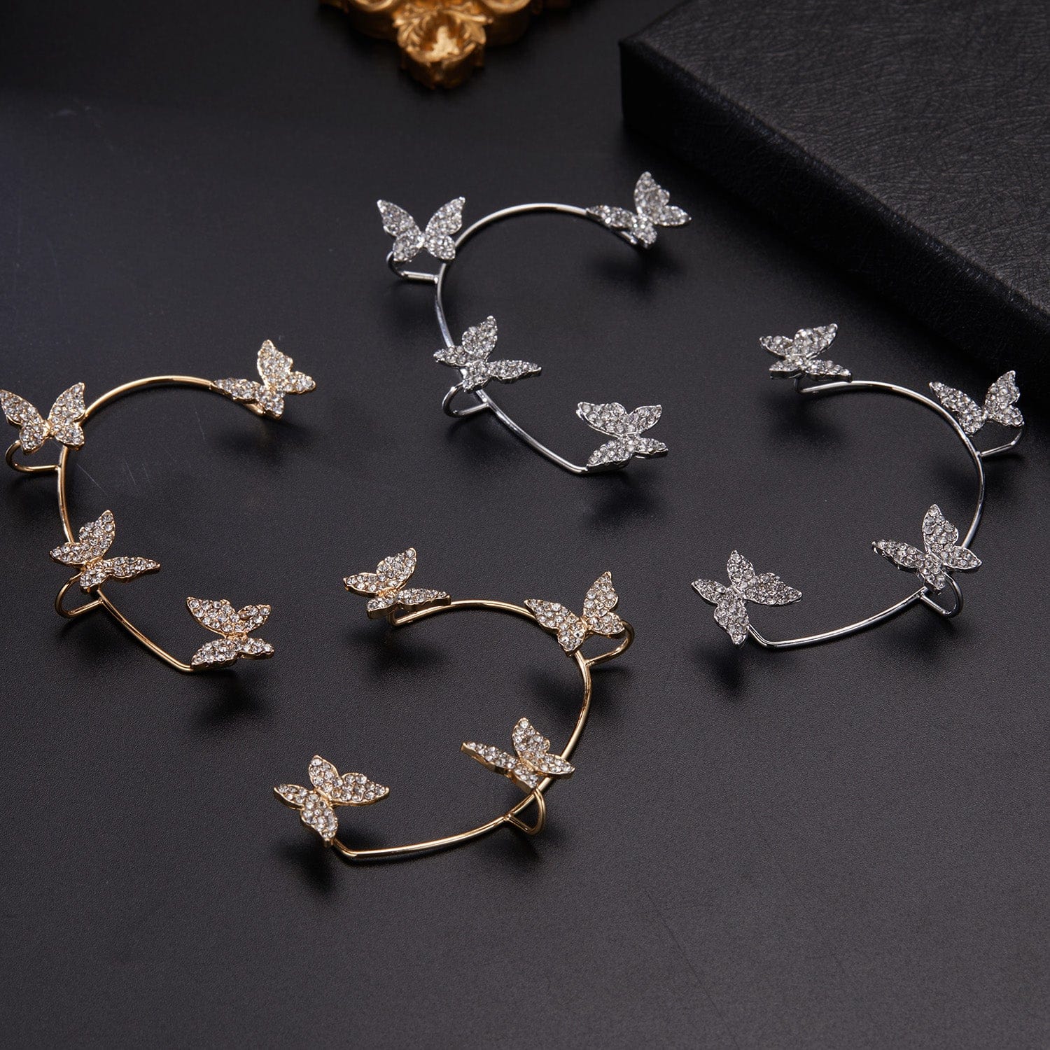 Butterfly Earcuff For Women Perfect if You Don't Have Pierced Ears、mySite、g9winljtr