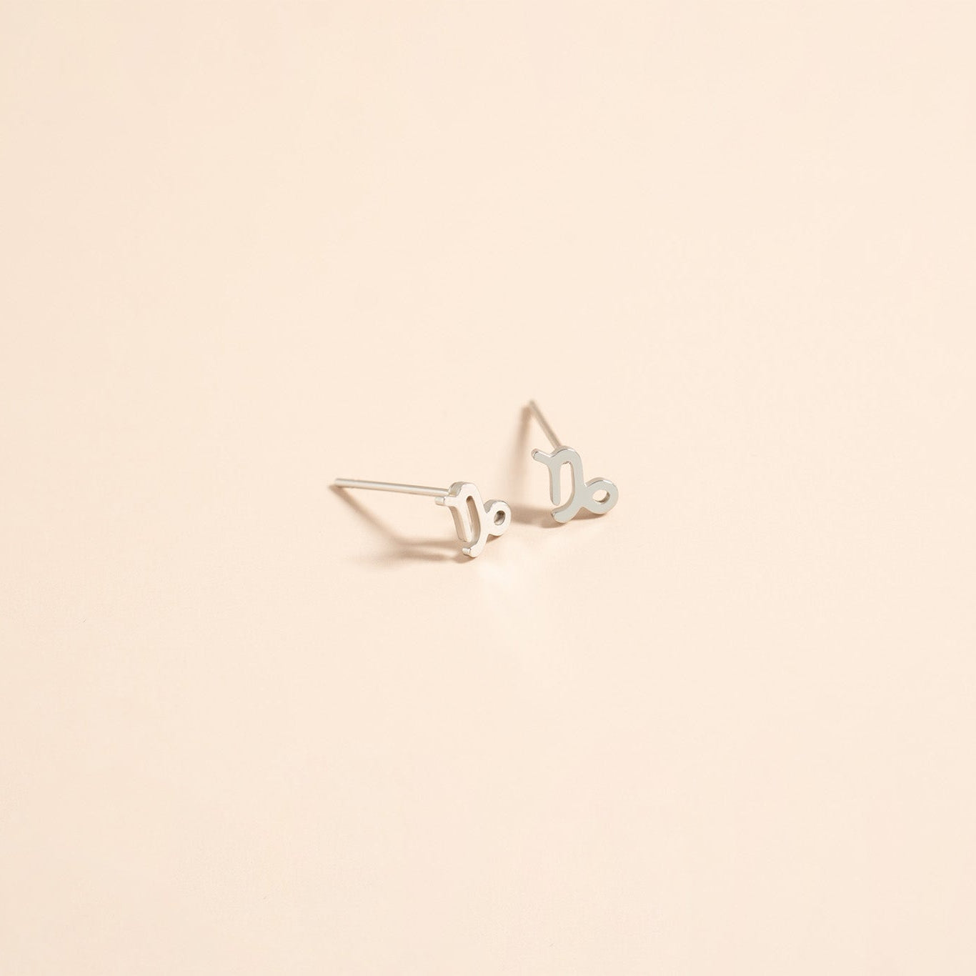18K Gold PVD Stainless Steel Zodiac Stud Earrings / ERJ0059、mySite、dreamappss