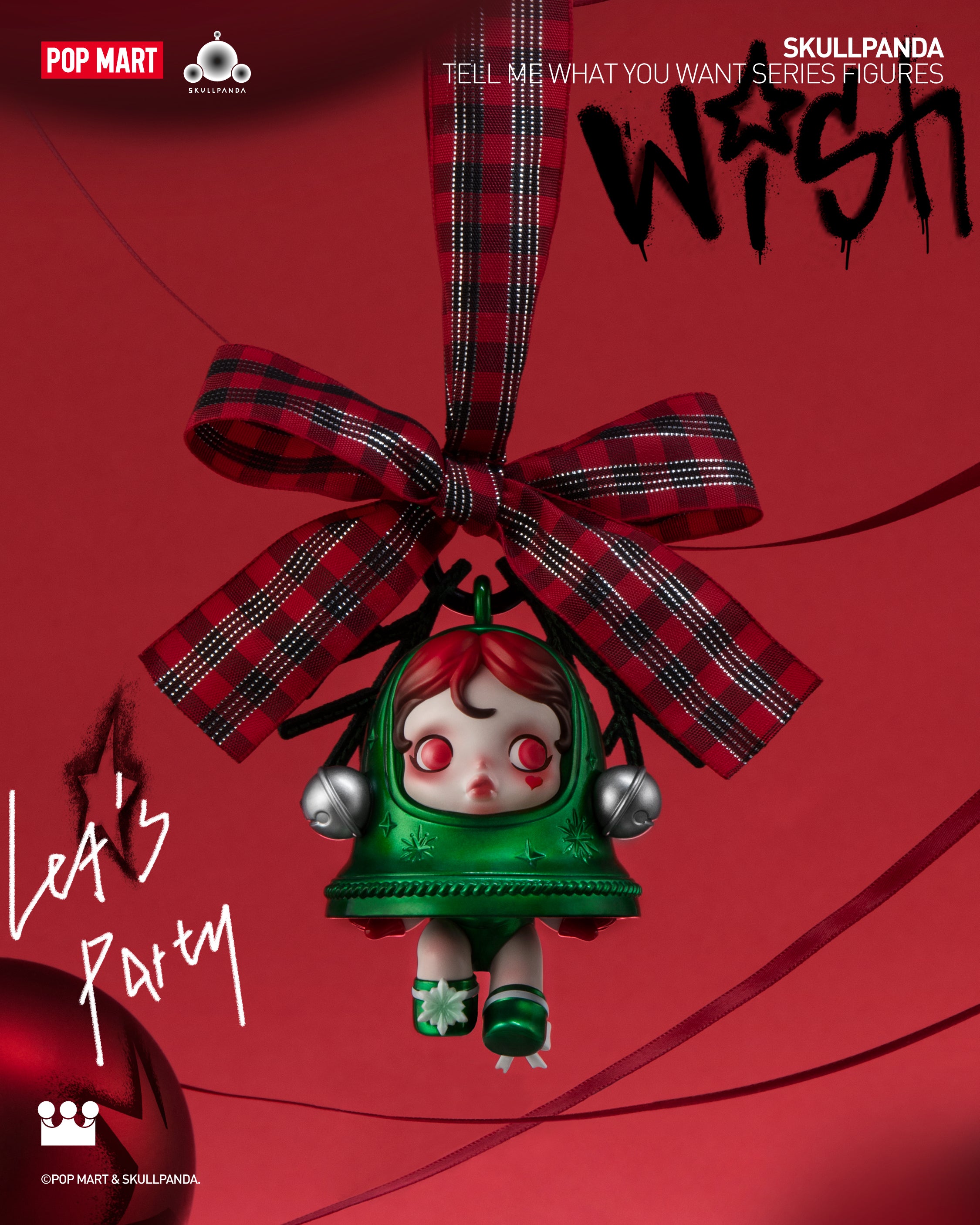  POP MART SKULLPANDA Tell Me What You Want Series Figures、mySite、greenlandpopulation