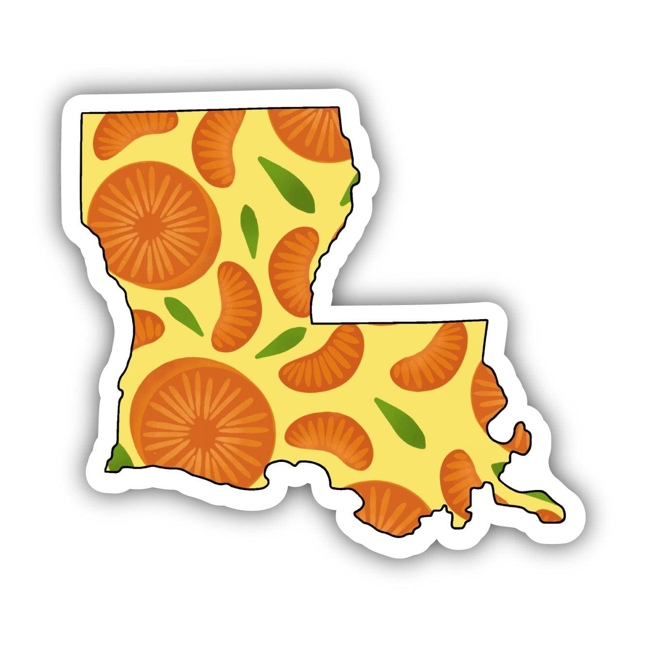  Louisiana Orange & Yellow Fruit Sticker、mySite、elrpsem3k