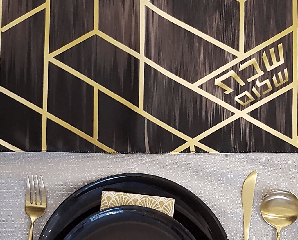 Black Gold Deco Challah Cover、mySite、topwebapps