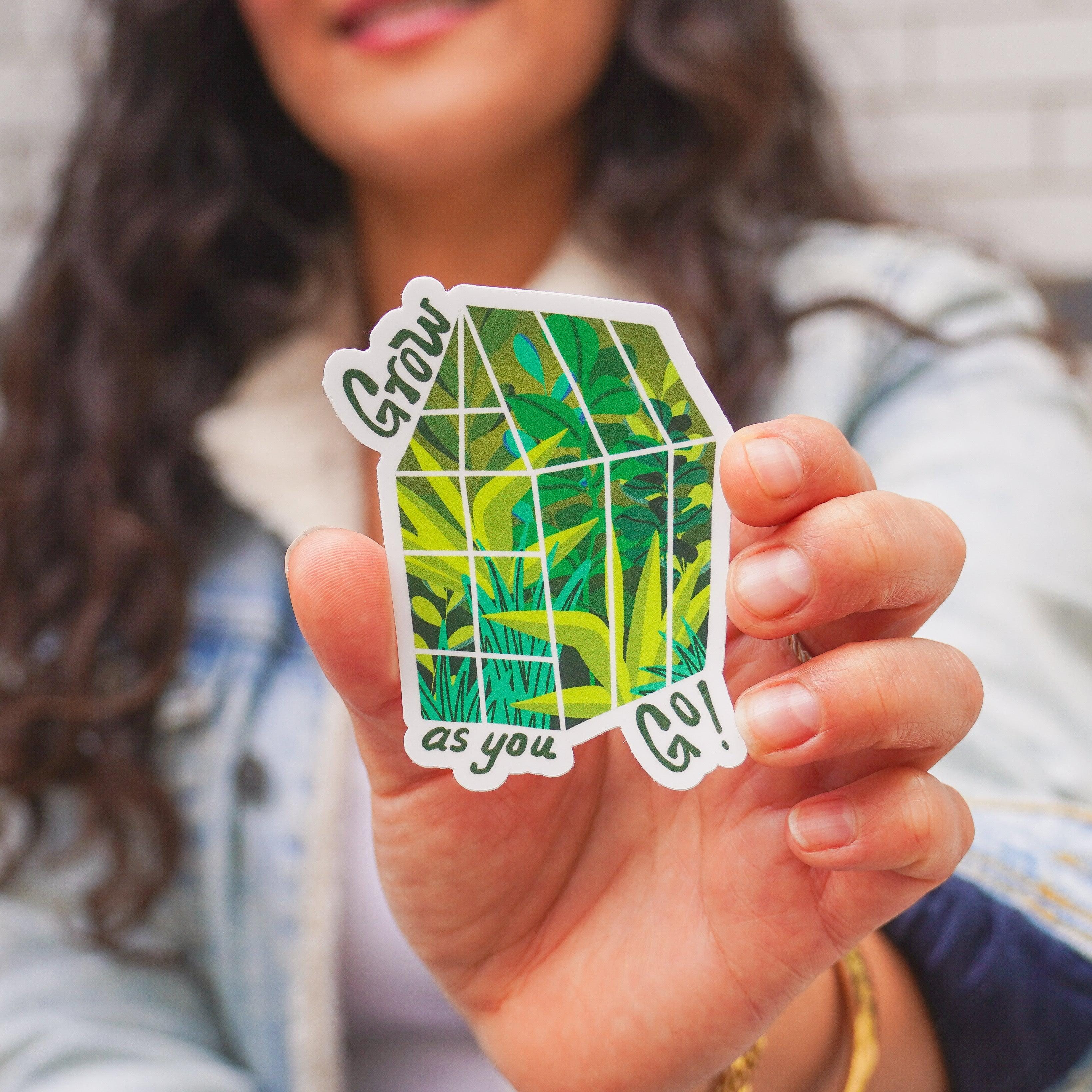  Grow As You Go Greenhouse Sticker、mySite、elrpsem3k