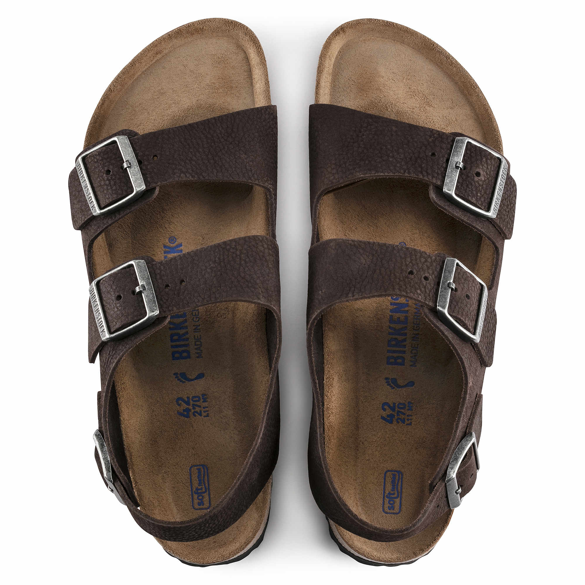 Milano Soft Footbed Nubuck Leather、mySite、gtrtttuynbv