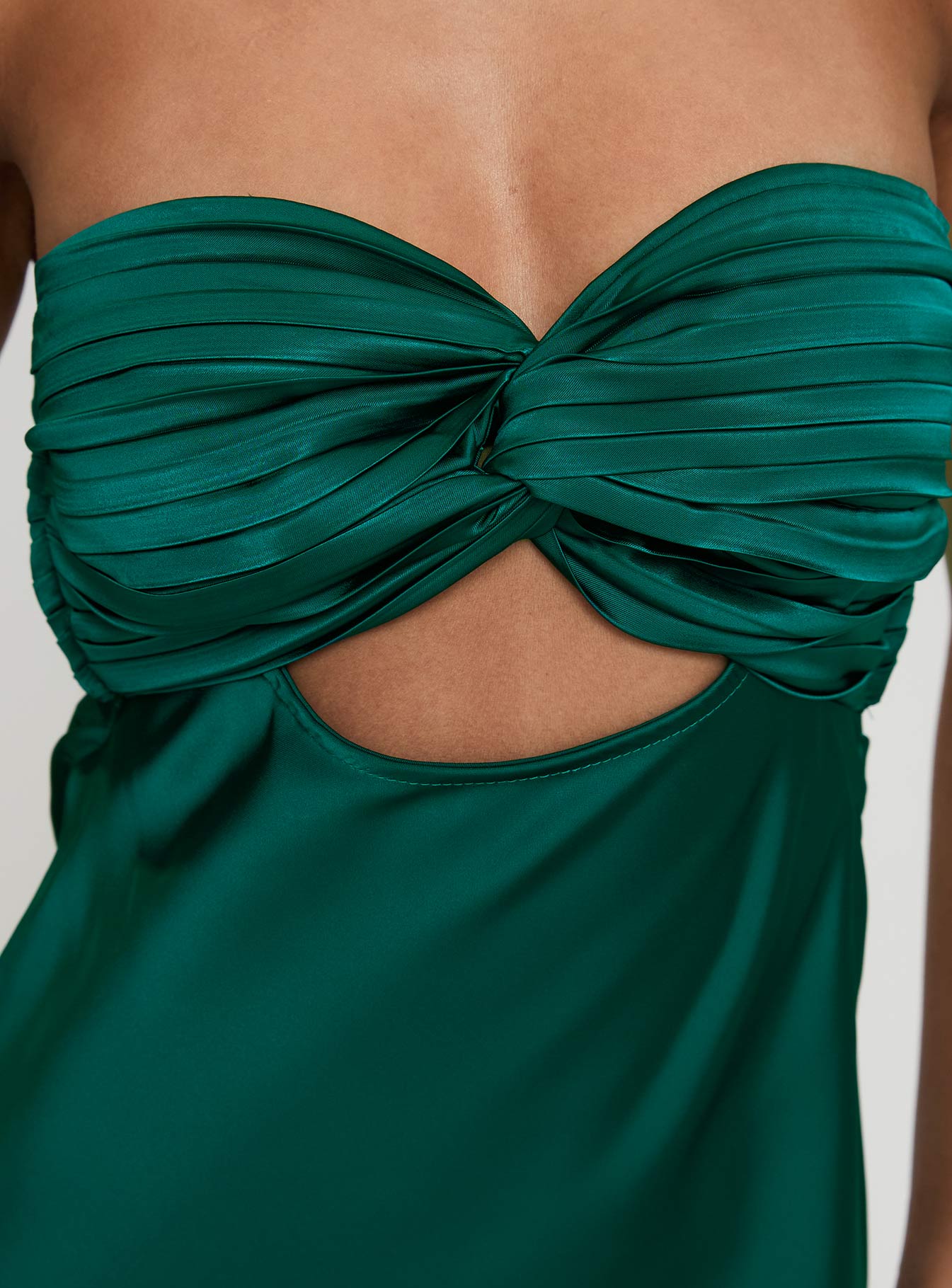 Faviola Mini Dress Emerald、mySite、solidvoid