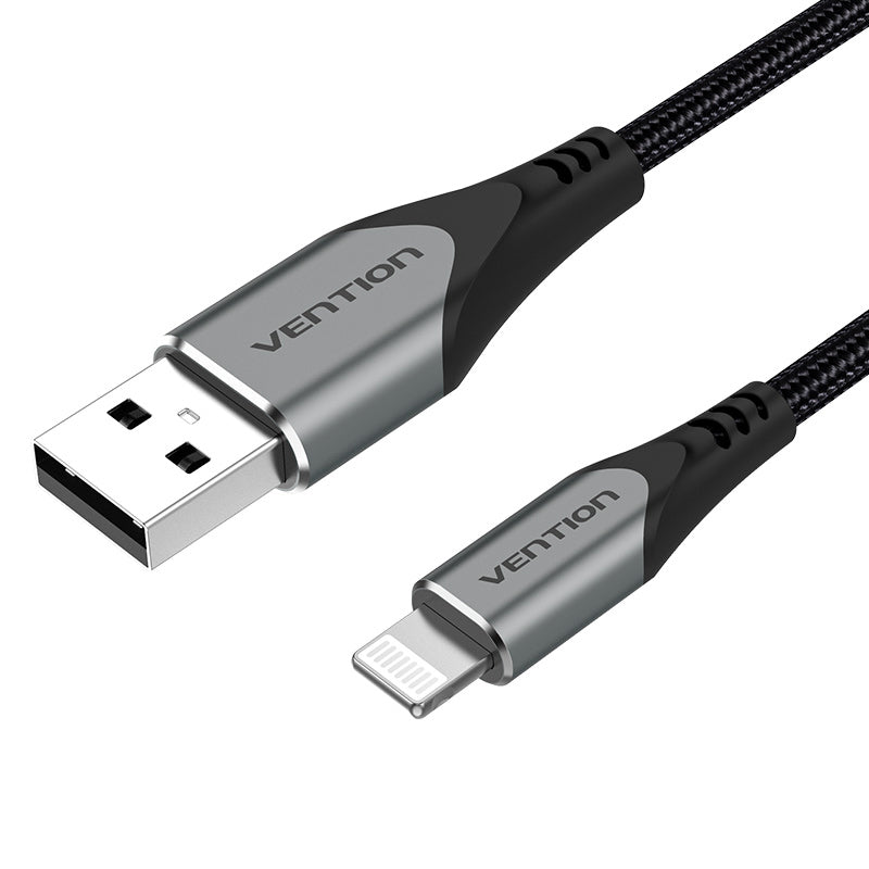 Vention USB 2.0 A to Lightning Cable Aluminum Alloy Type、mySite、fannypackpong