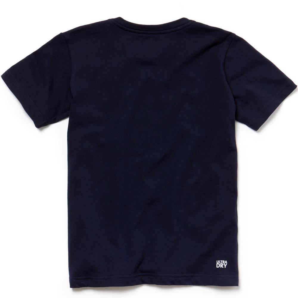 Lacoste Boys Court T-Shirt - Navy/Red