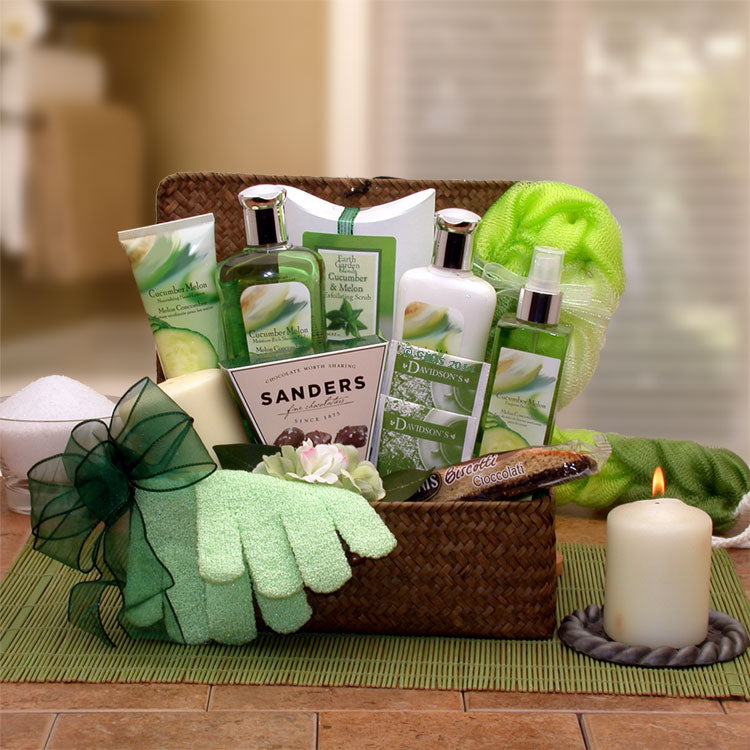 Serenity Spa Cucumber & Melon Gift Chest、mySite、camillekostekn