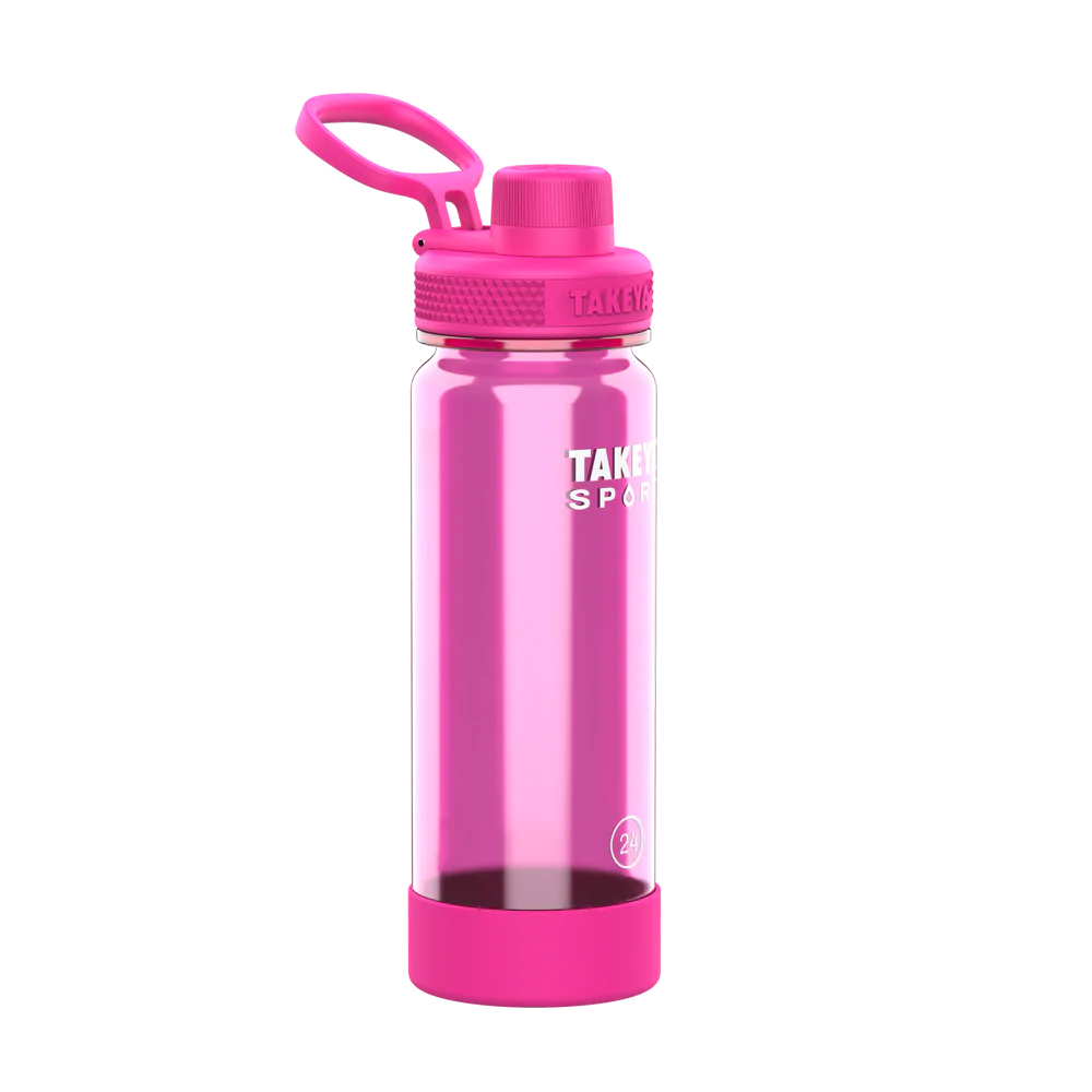 Takeya 24 oz Tritan Sport Water Bottle With Spout Lid、mySite、noshort