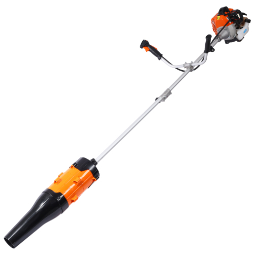 52cc Weed Eater/Wacker Gas Powered, 2 in 1 String Trimme,with 10'' Brush Cutter,Rubber Handle & Shoulder Strap Included、、eastwooduniform