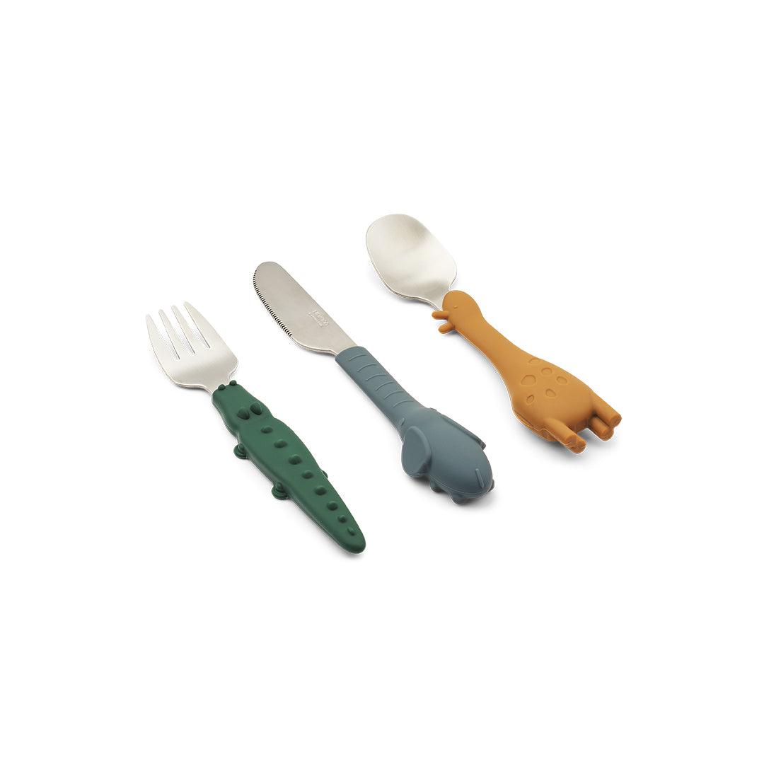  Liewood Tove Cutlery Set - Golden Caramel Mix、mySite、merchandisen