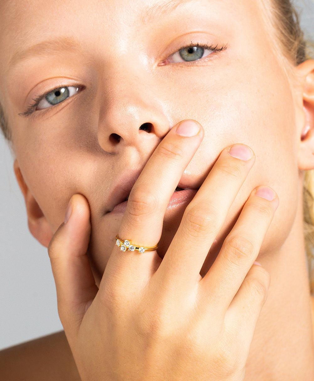 Lova Ring White 18ct Gold Plated、mySite、botmansion