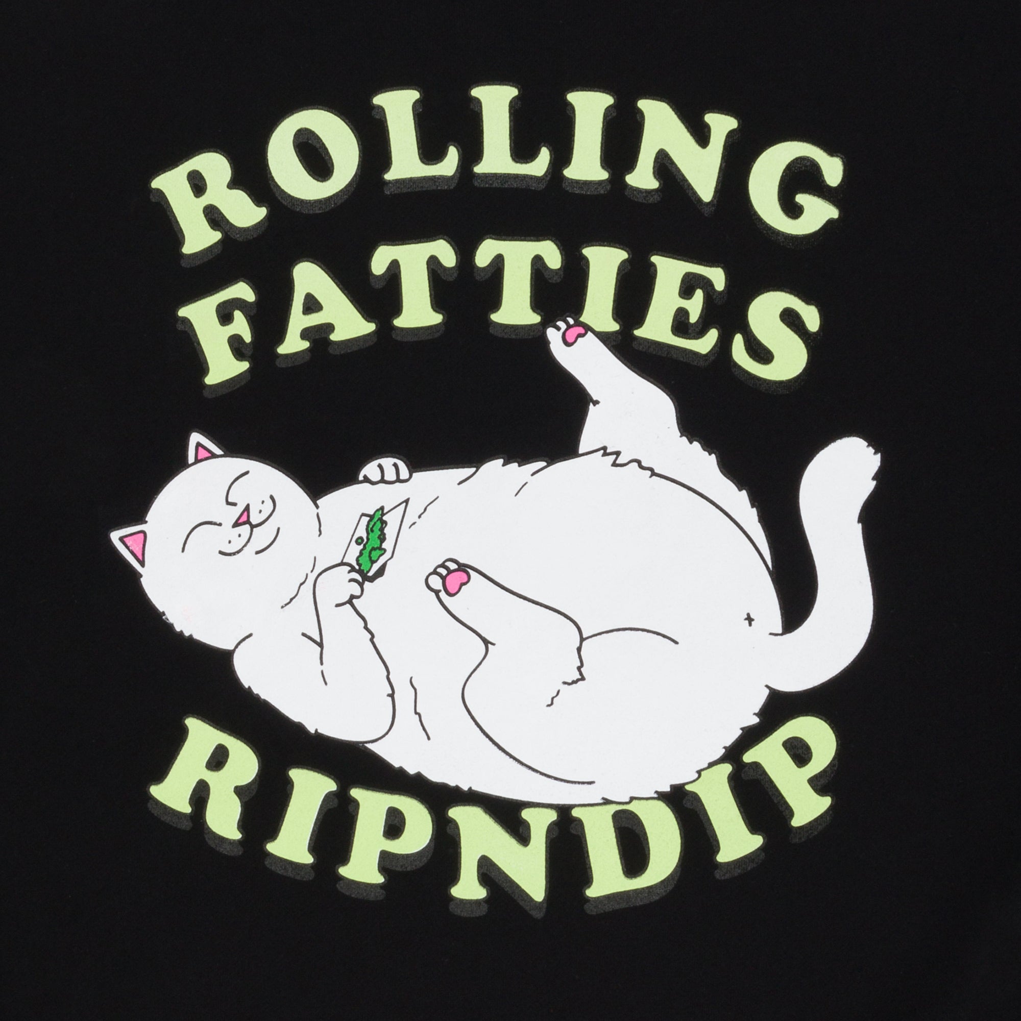  Rolling Fatties Hoodie (Black)、mySite、merchandisen