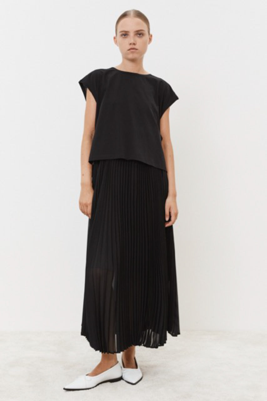 MEIMEIJ Dress with Pleated Skirt、mySite、noshort