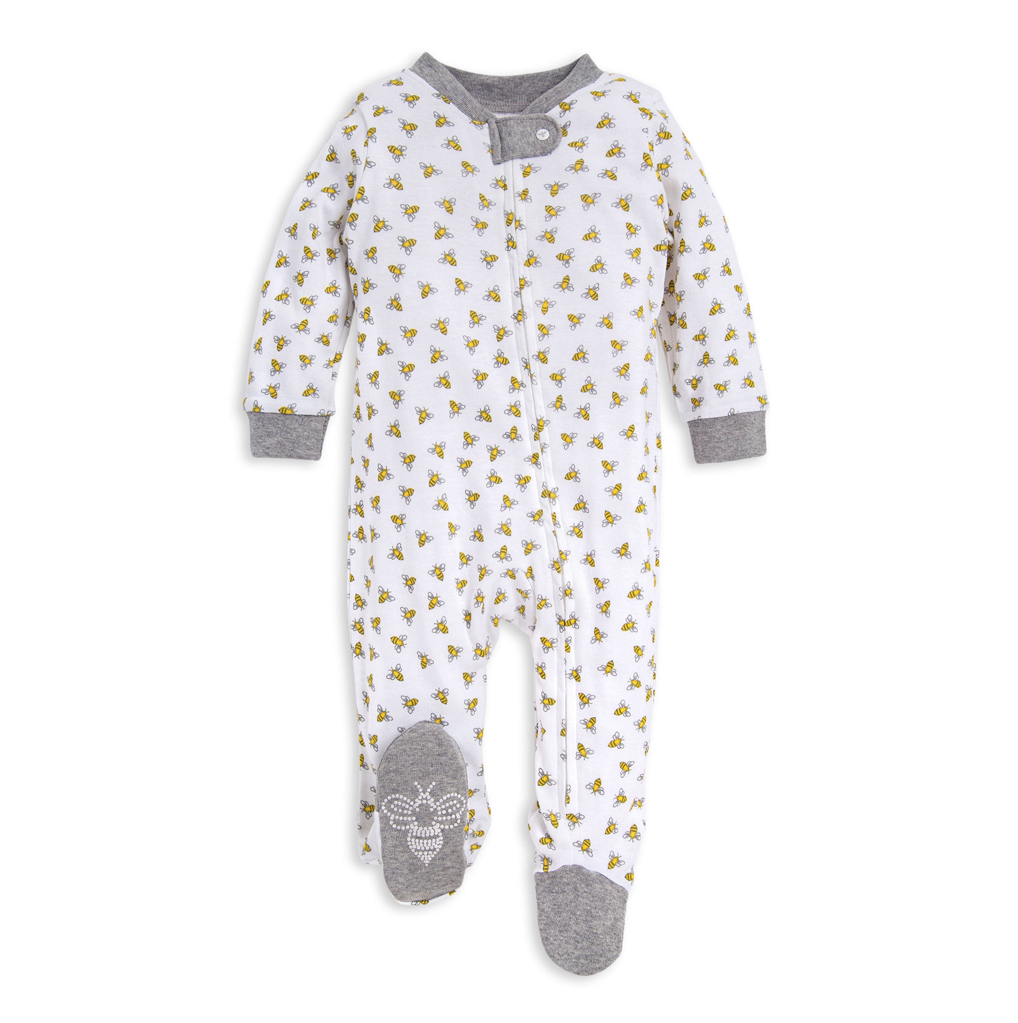 Honey Bee Organic Baby Footed Sleep & Play、mySite、g9winljtr