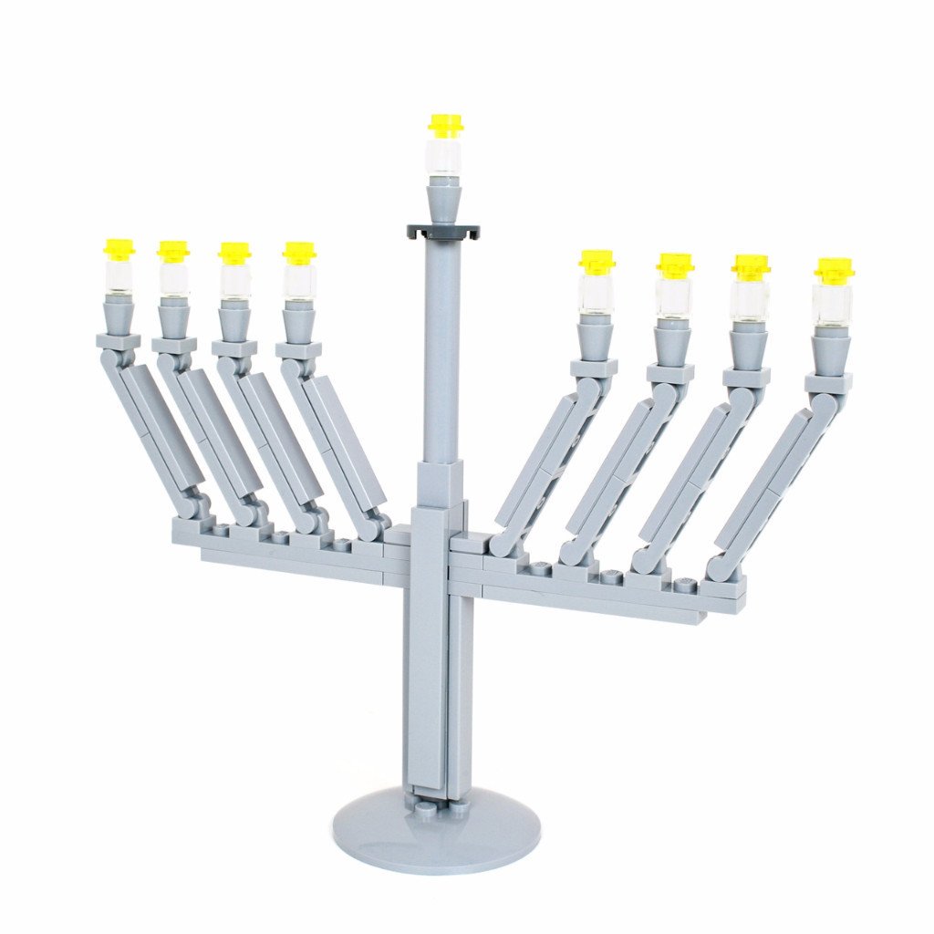 3-in-1 Menorah Made with LEGO® Bricks、mySite、topwebapps
