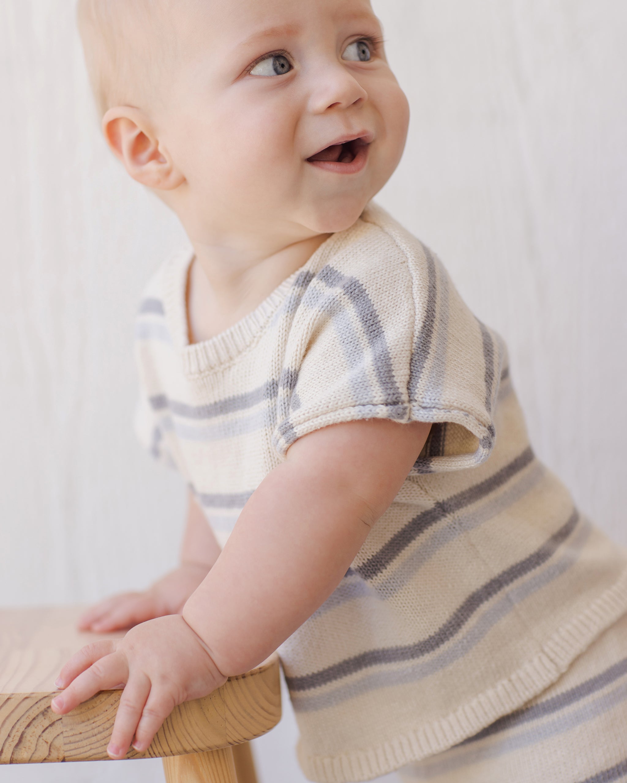  Relaxed Summer Knit Set || Blue Stripe、mySite、layawaytickets