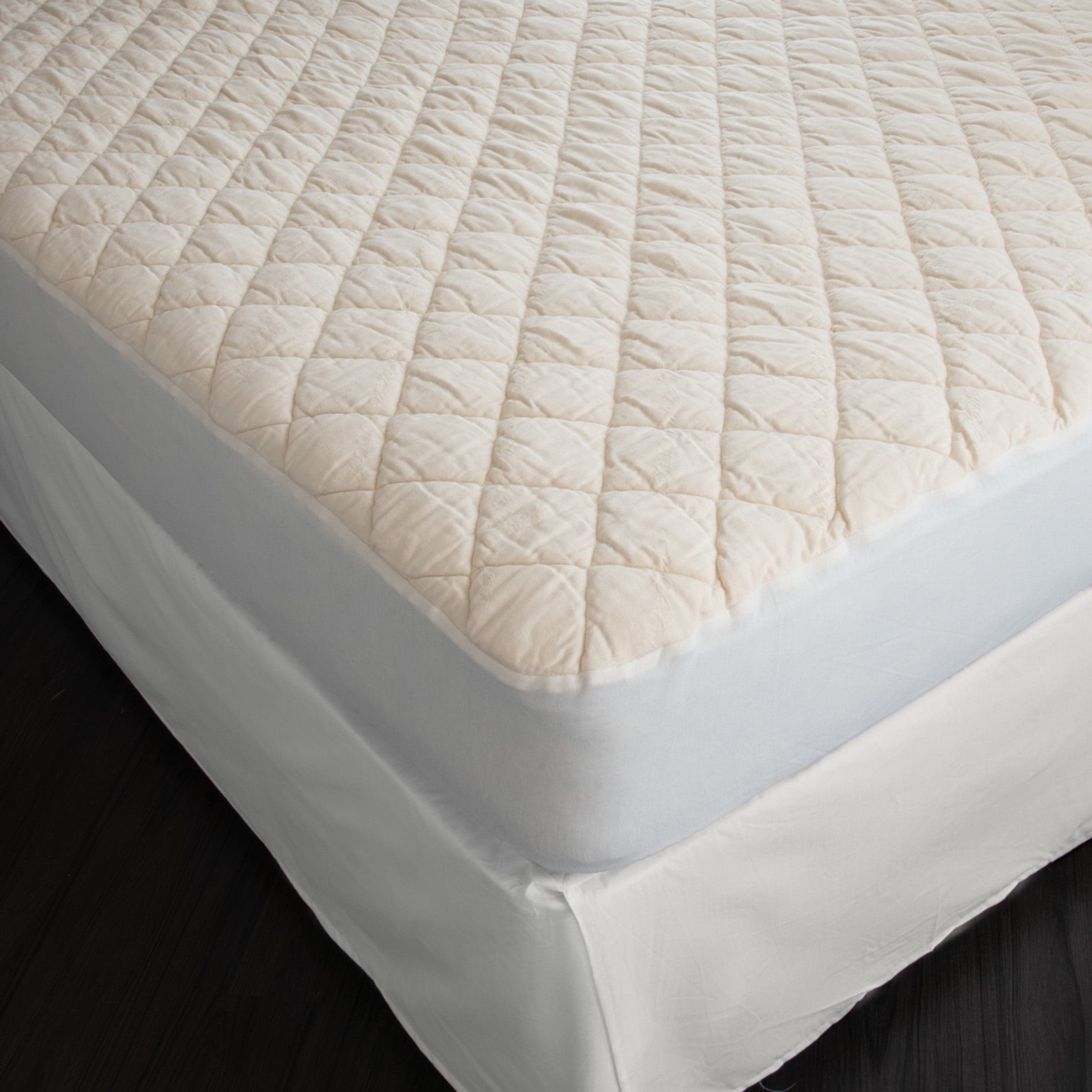 Suite Sleep Washable Wool Mattress Pad、mySite、neckold