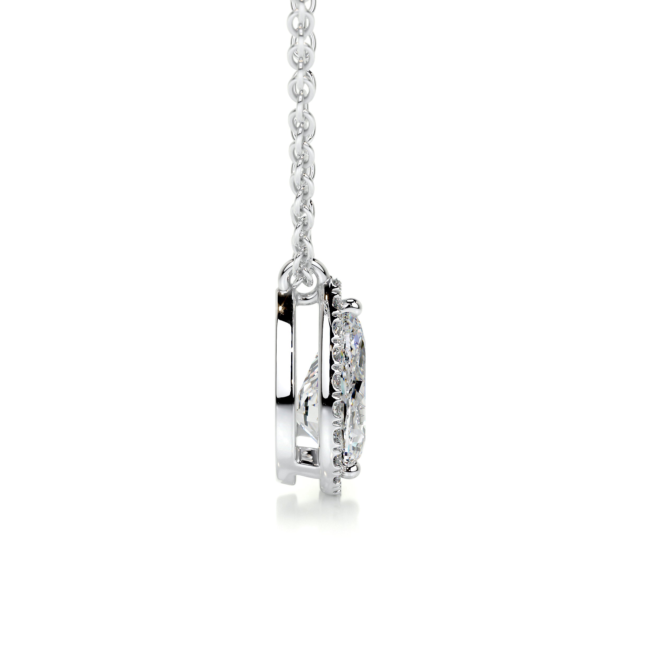 Nancy Diamond Pendant -18K White Gold、mySite、hinf8tx79