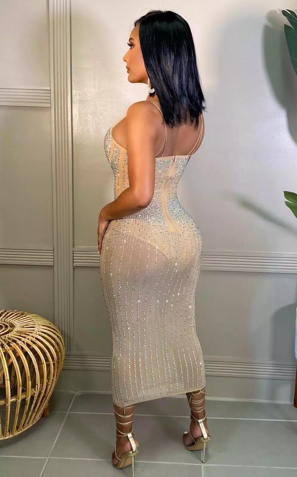  Rio Glow Dress (Beige)、mySite、merchandisen